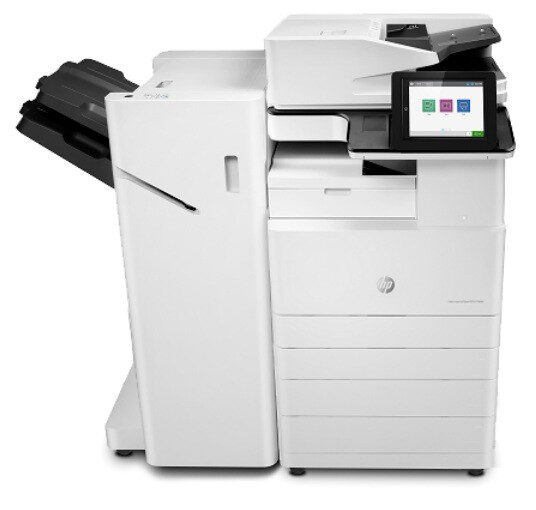 HP E87660dn angle view