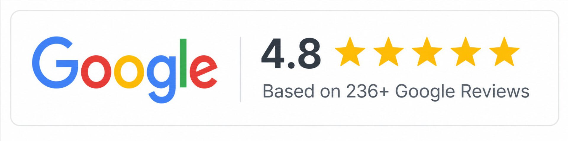 ECOPLAN rated 4.8 stars on Google reviews, Dubai