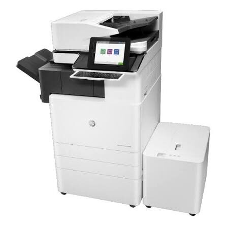 HP E87660dn detail close
